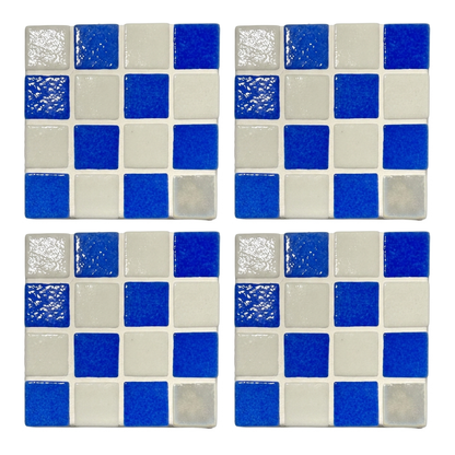 The Marine - Cobalt Checker